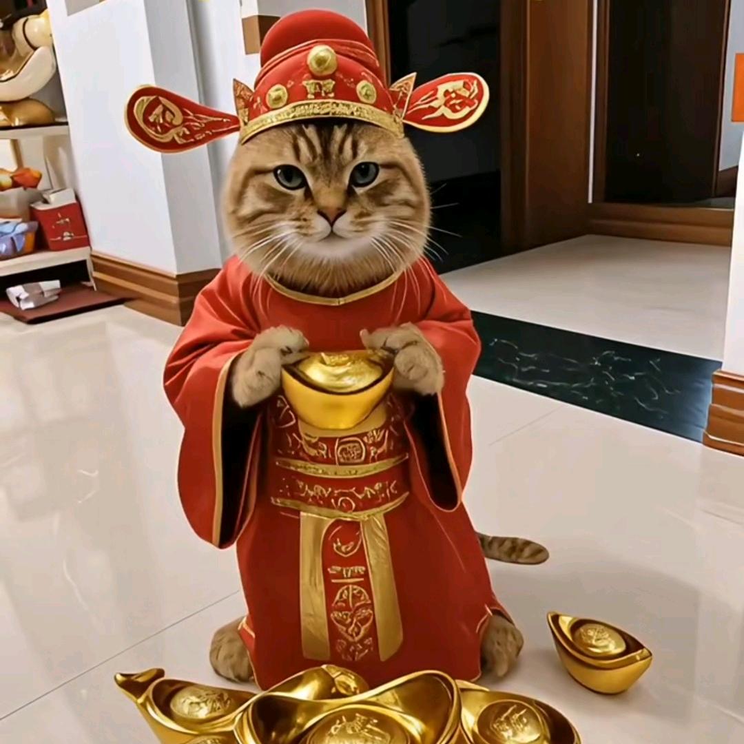 橘猫～旺财