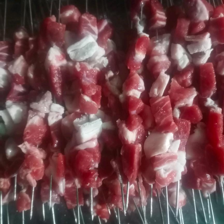 烟火人家(果木烧烤)纯羊肉串