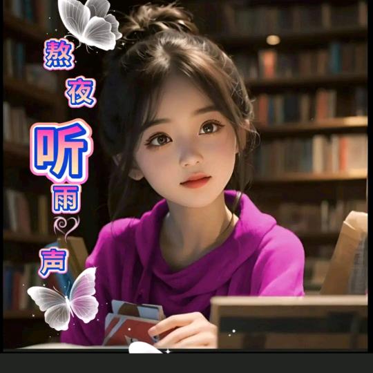 熬夜听雨声