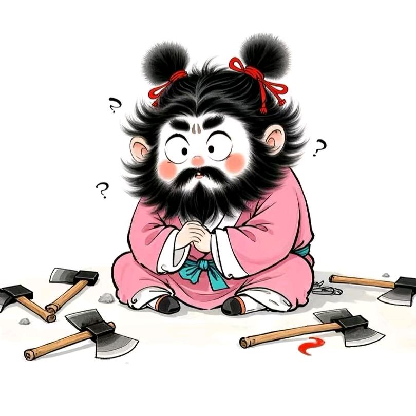 旺仔努力学鼓
