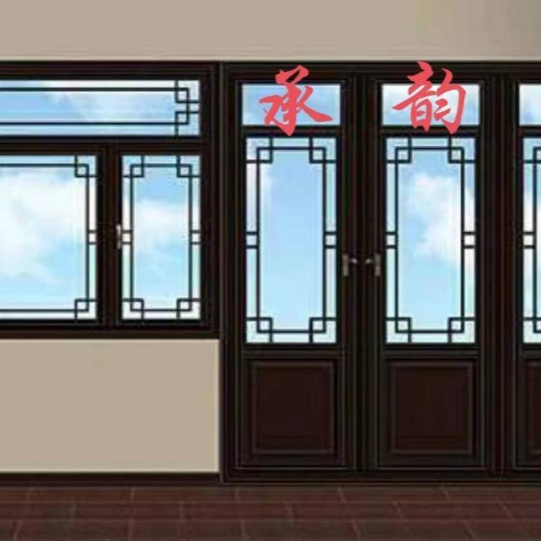 承韵仿古门窗铝代木构件