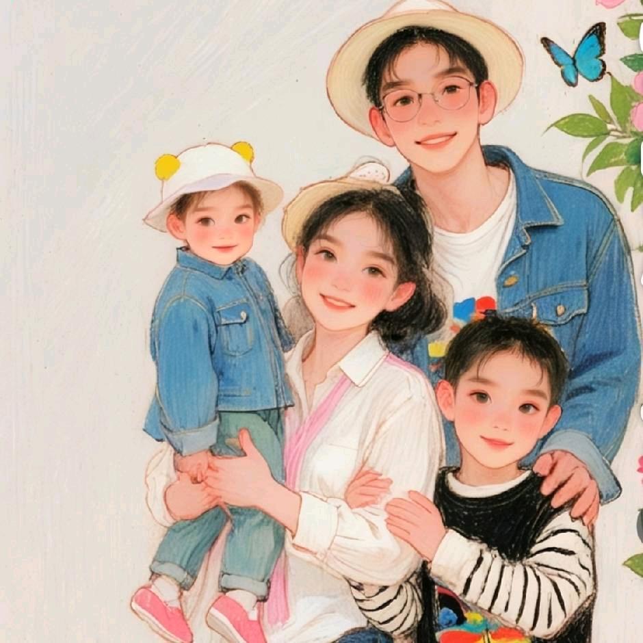 霖仔钿妞妈妈养俩娃