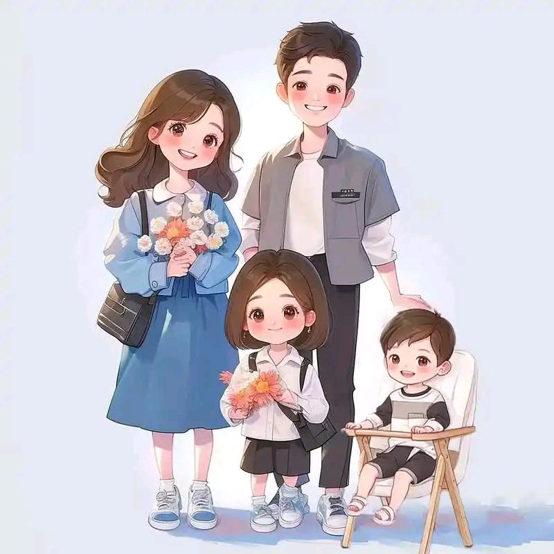 福气满满一家人