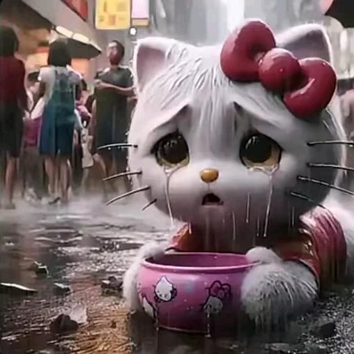 全世界最可怜的小猫咪🤕