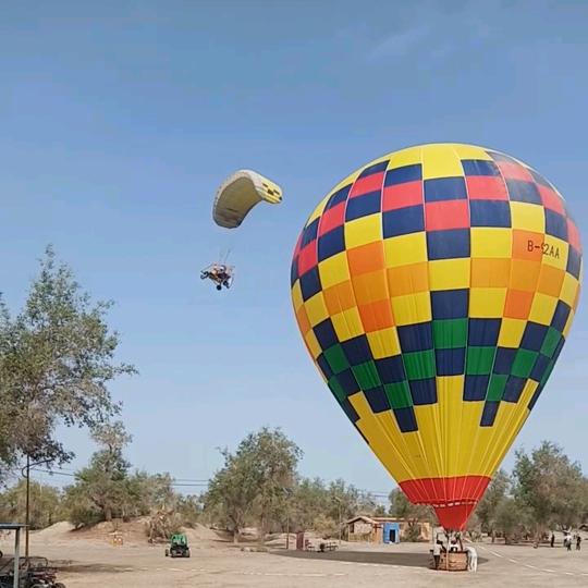 动力伞  热气球飞行