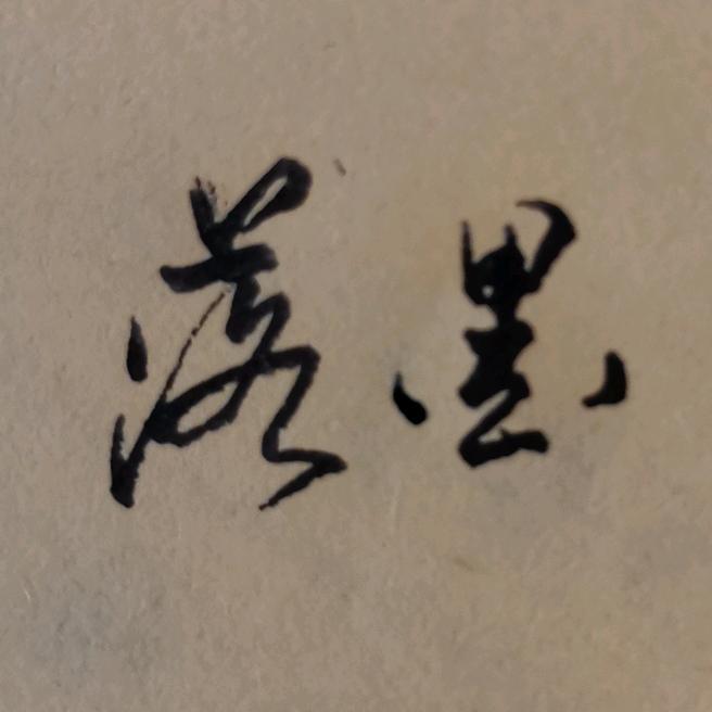 落墨手写