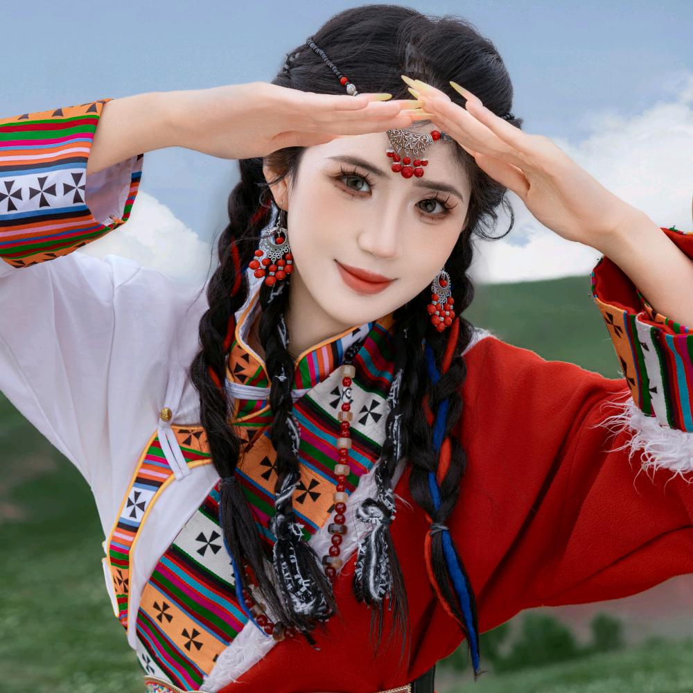 平安草原风藏域像旅拍