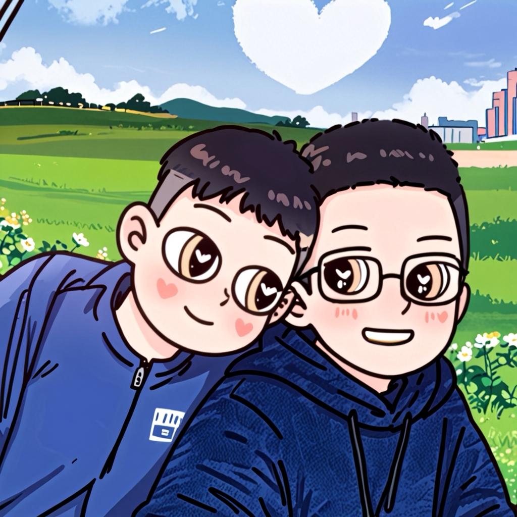 老猫父子的花园房