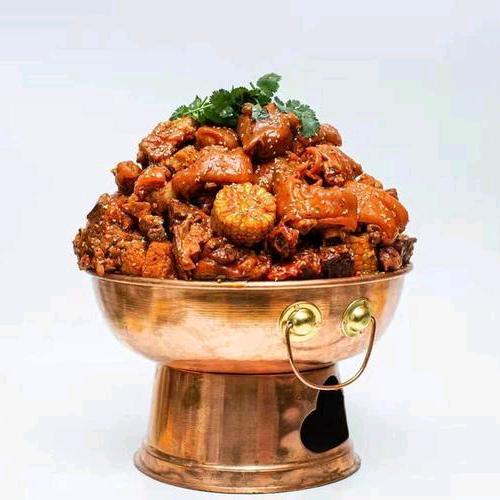 雪缘铜锅燎骨头