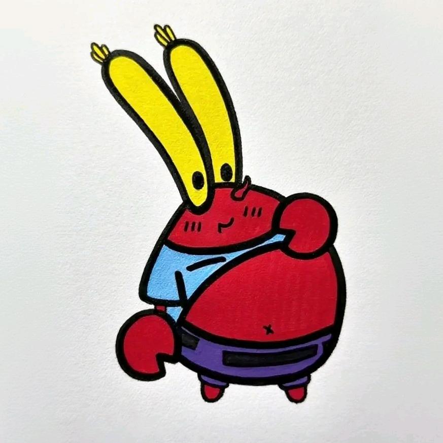 蟹老板在绵阳摆摊卖汉堡