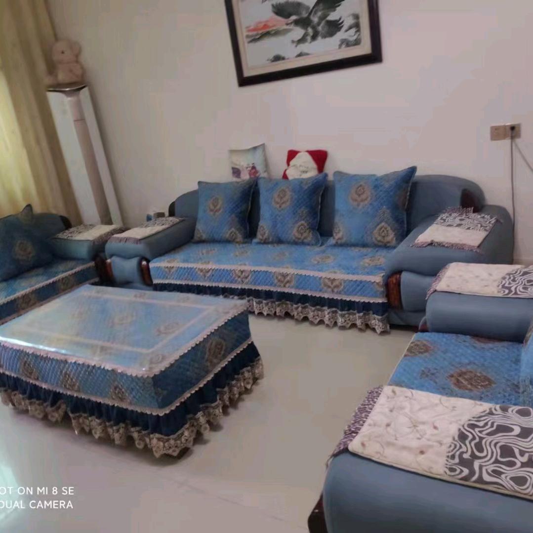 武汉订制异型沙发套  飘窗垫 餐椅套