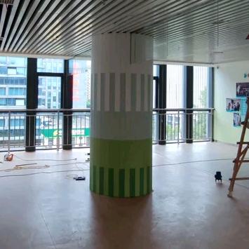 软包加工厂 木饰面背景