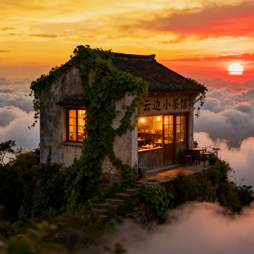 云边小茶馆