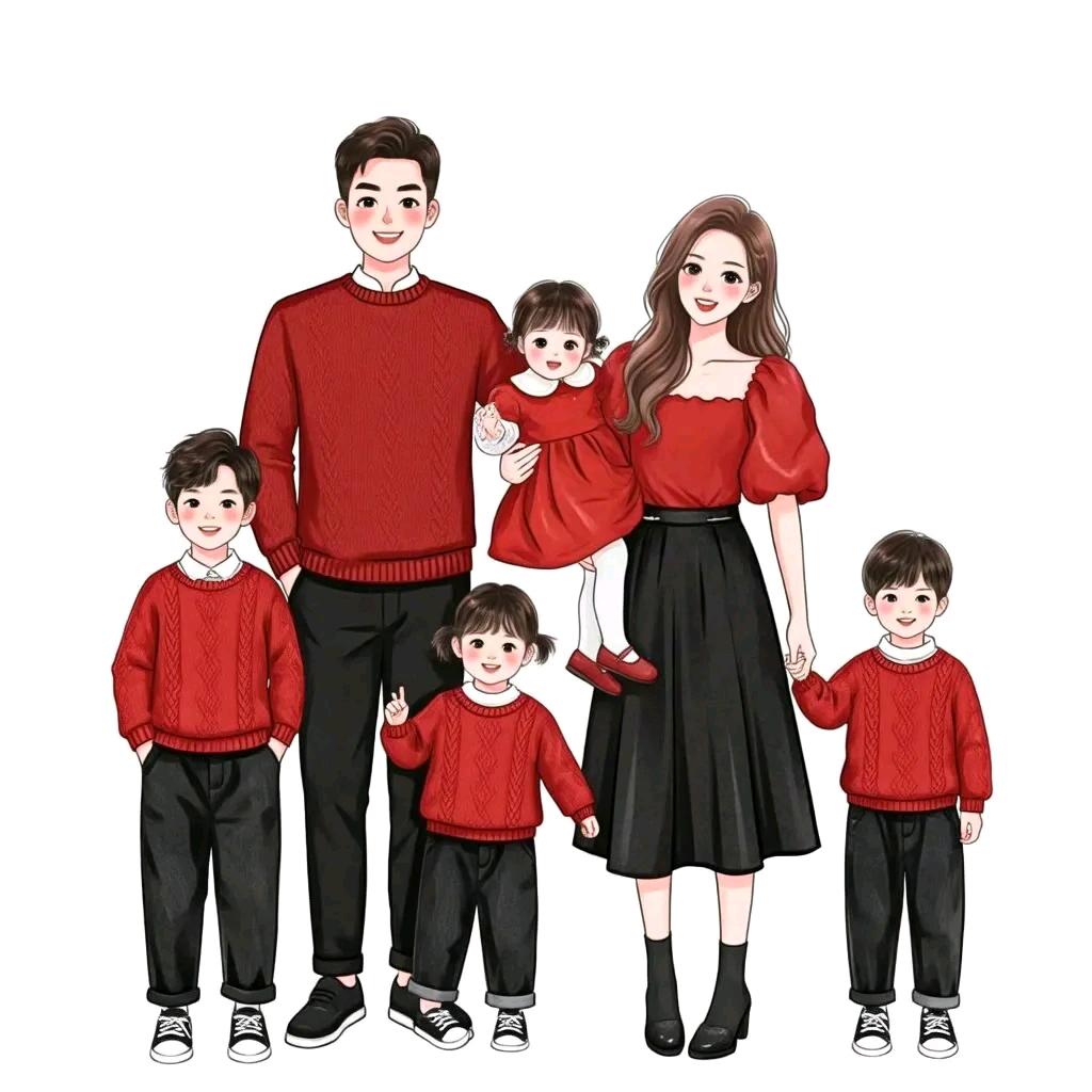 幸福的一家人