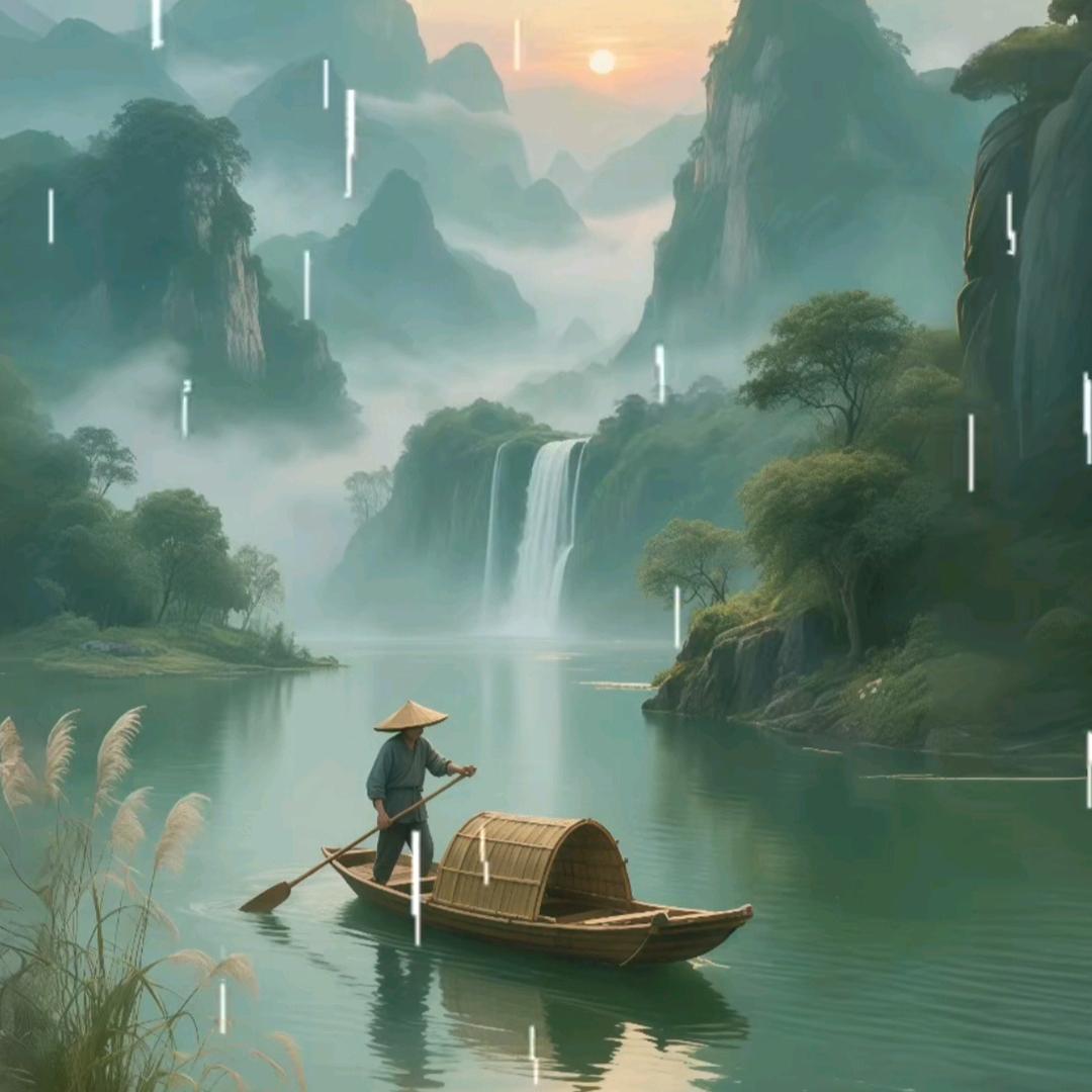 蓑笠溪山客