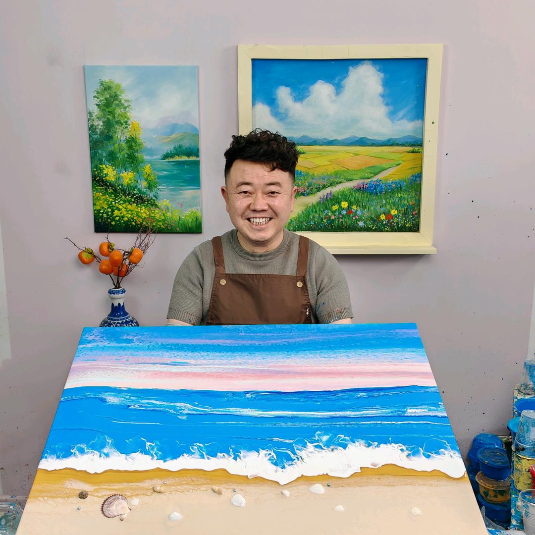 阿文流体画