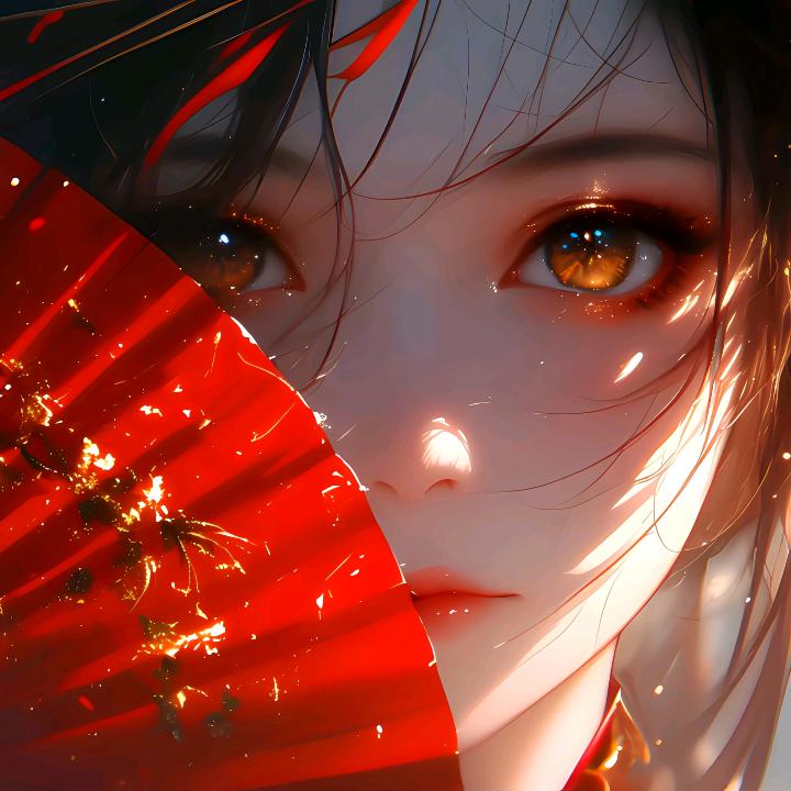 朱扇凝眸