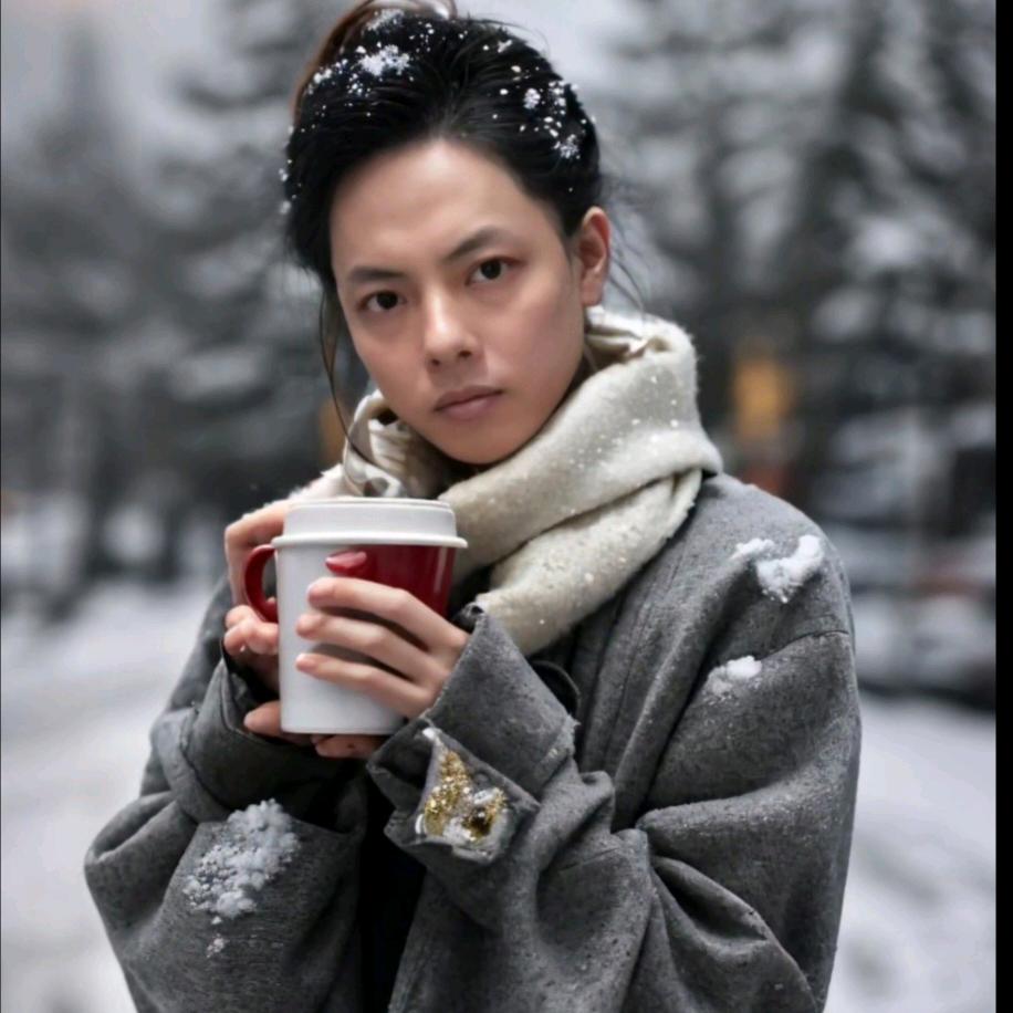 墨染残雪