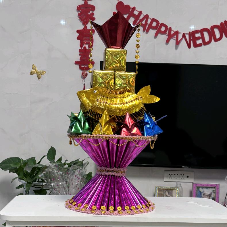 微笑多一点（传统祈福手工折纸）