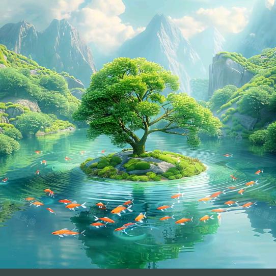 林中听雨
