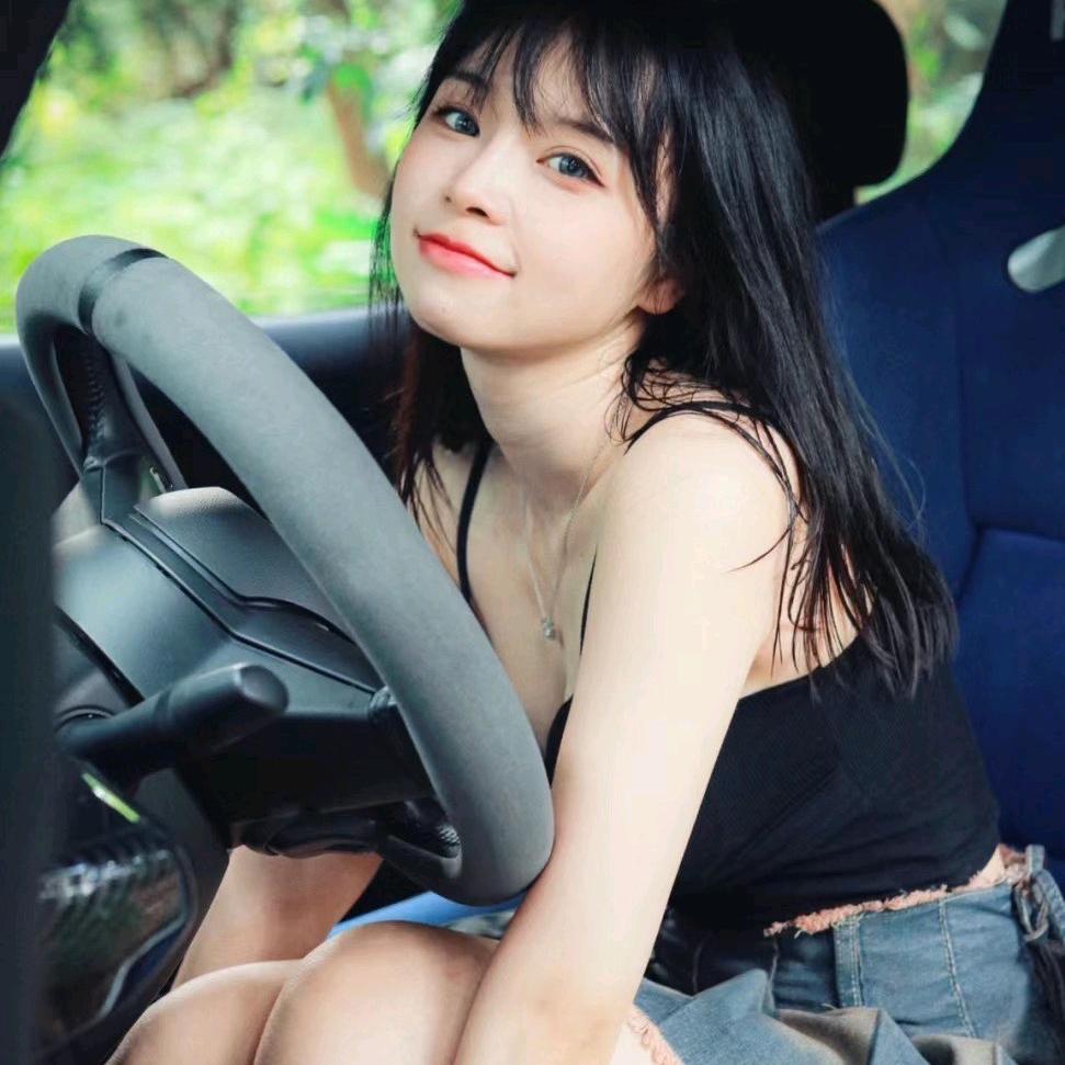 甜甜撩车