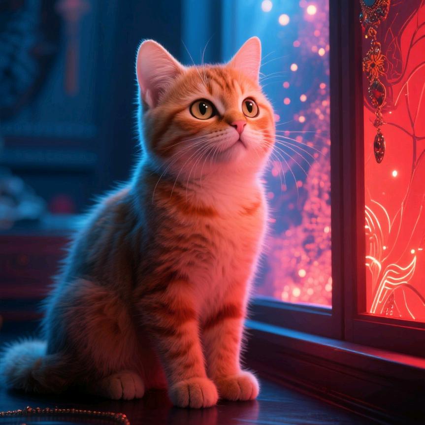 一只叫芒果的猫