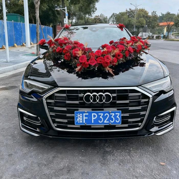 岳阳婚庆奥迪A6车队