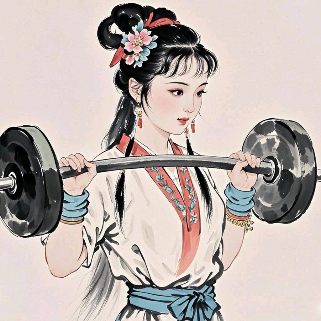 林黛玉硬拉100kg