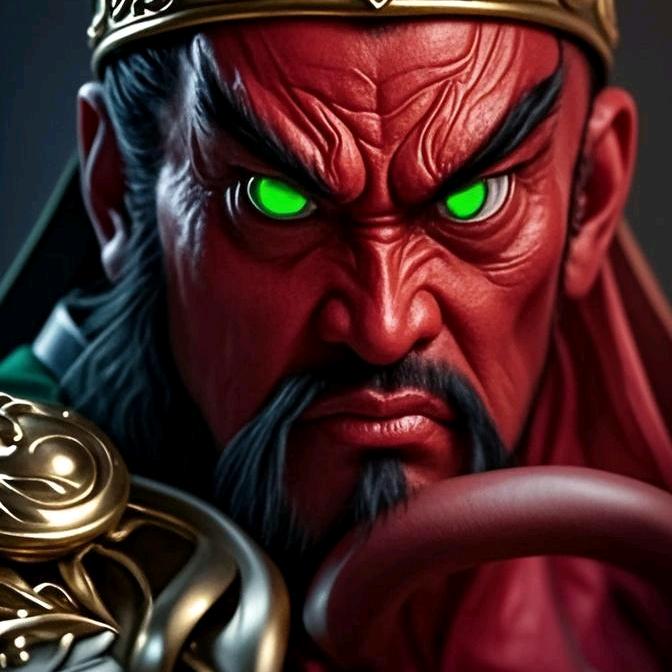 遇见关公，逢凶化吉