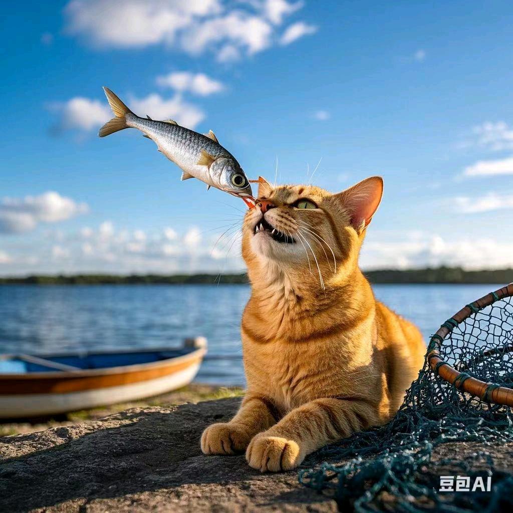 猫爱吃鱼