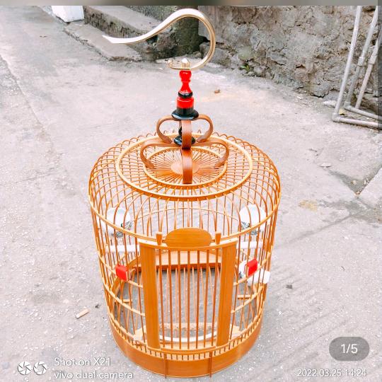 杨胜武竹艺精品鸟笼