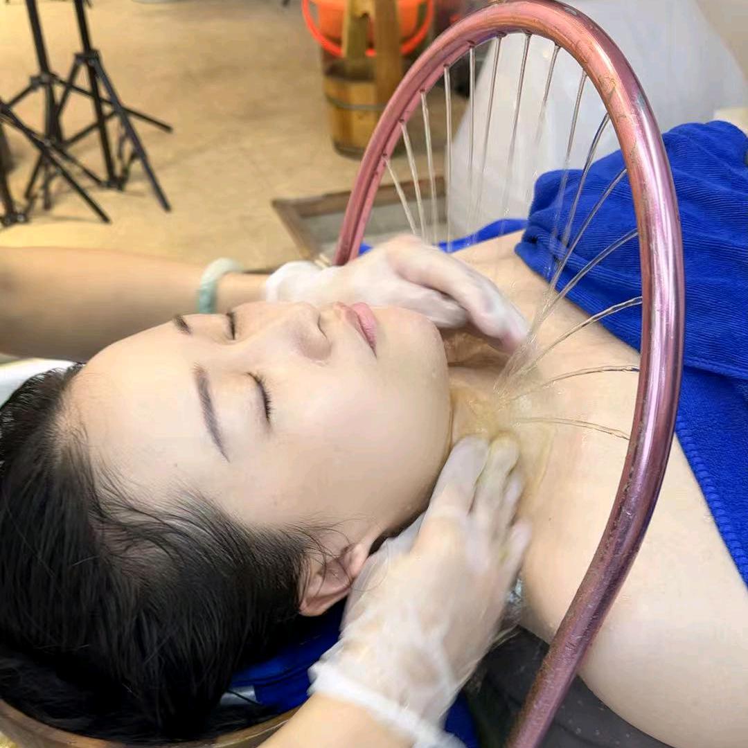 茶麸原浆养发馆