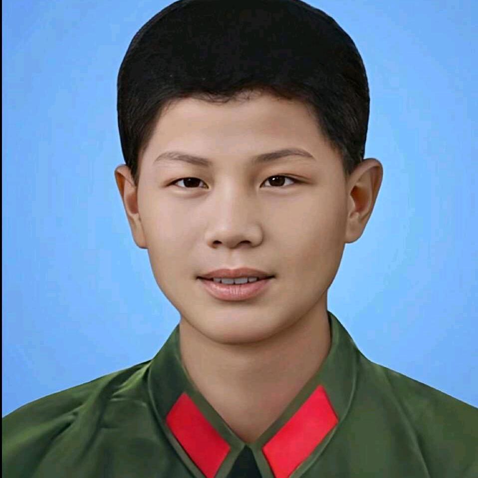 伤残老兵何贵明