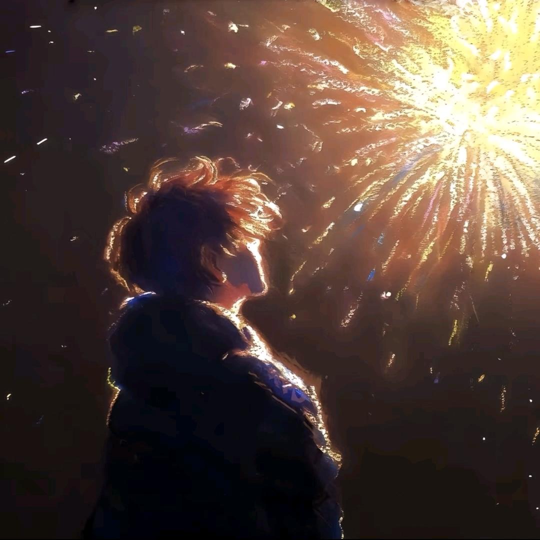 花火坠落时