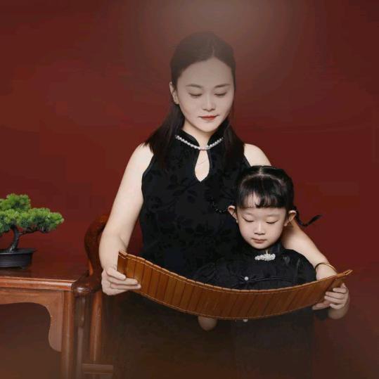 水墨清花