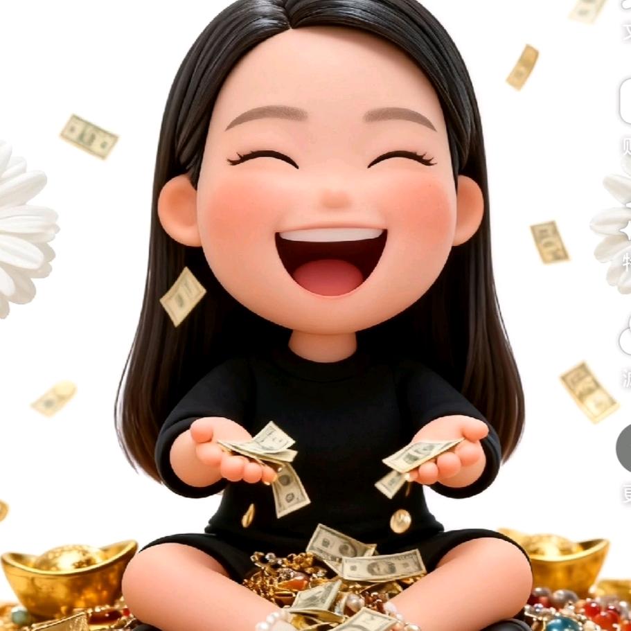 采珍珠的小猫咪