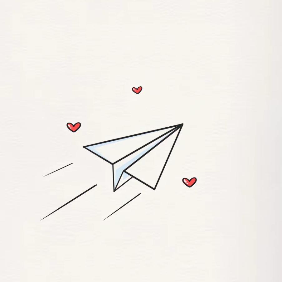 会折纸飞机的瓜