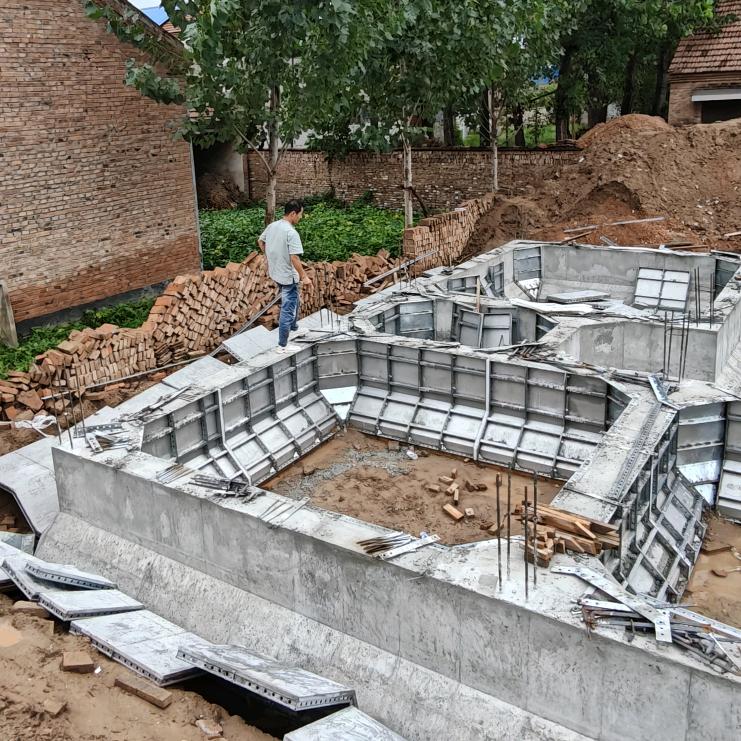 一体成型现浇地基施工❄️暖居空气能