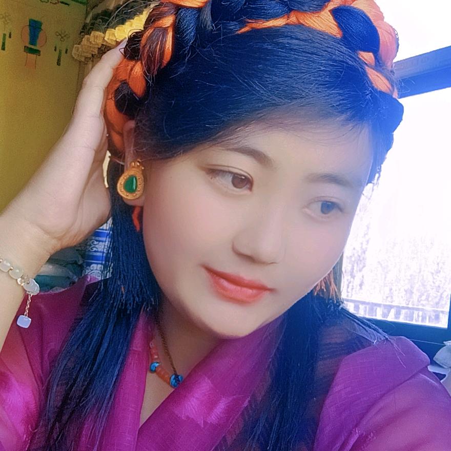 西藏姑娘