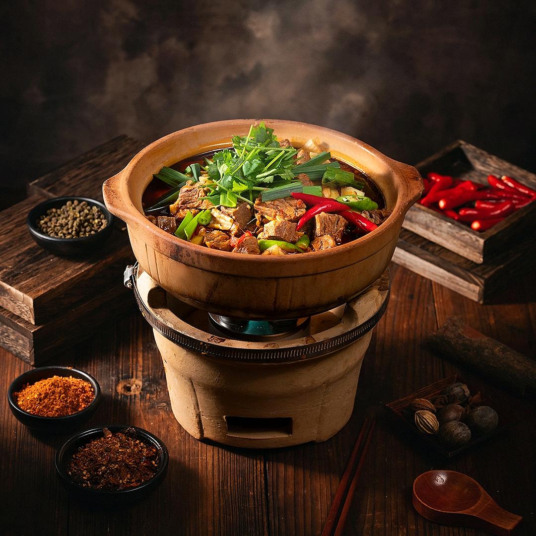 惠州市食在鲜炭炉牛杂煲