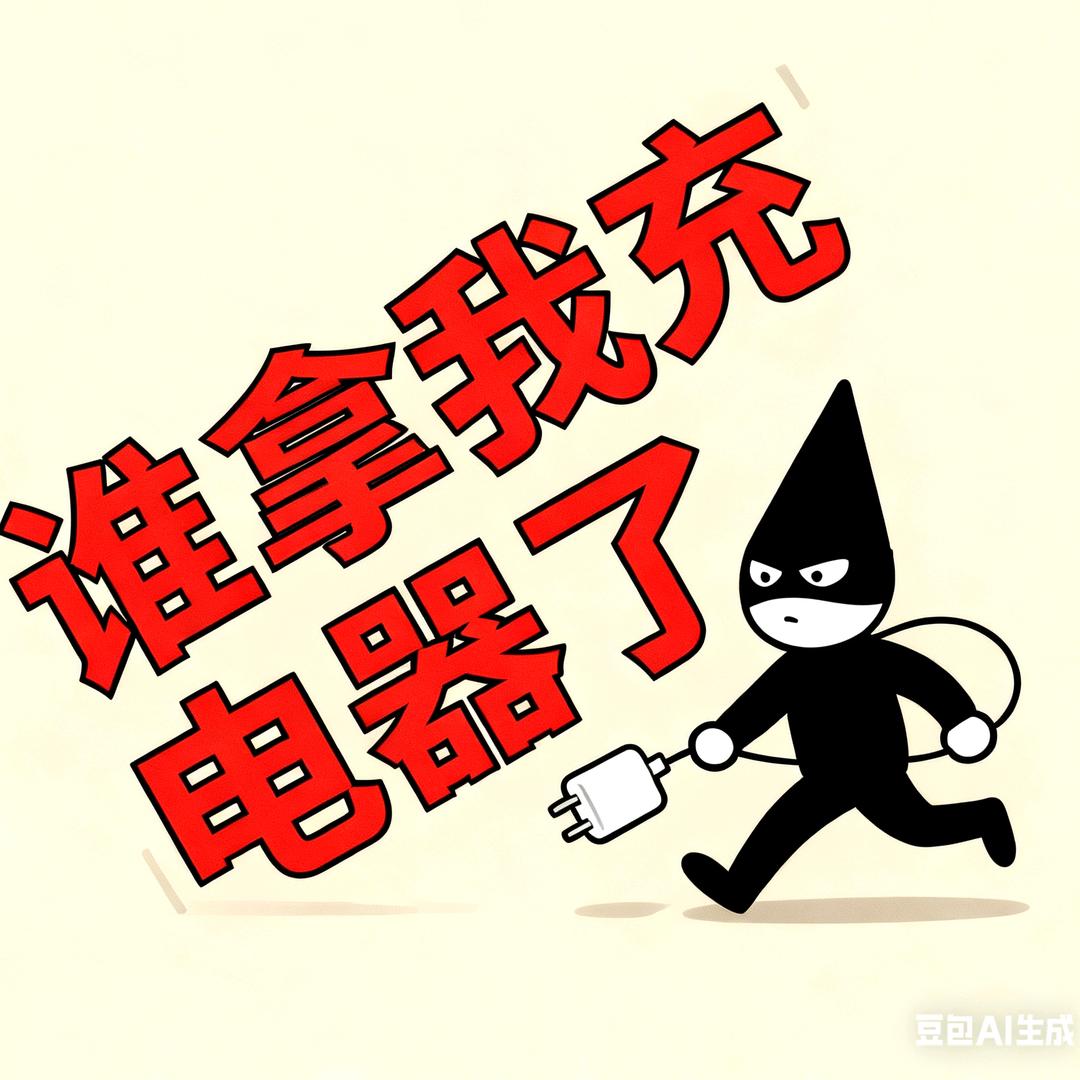 谁TM老偷我充电器