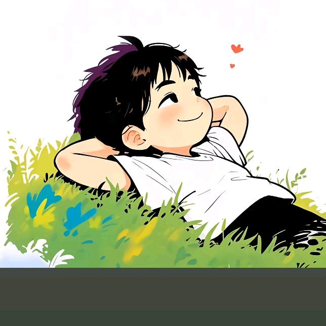 淡然。