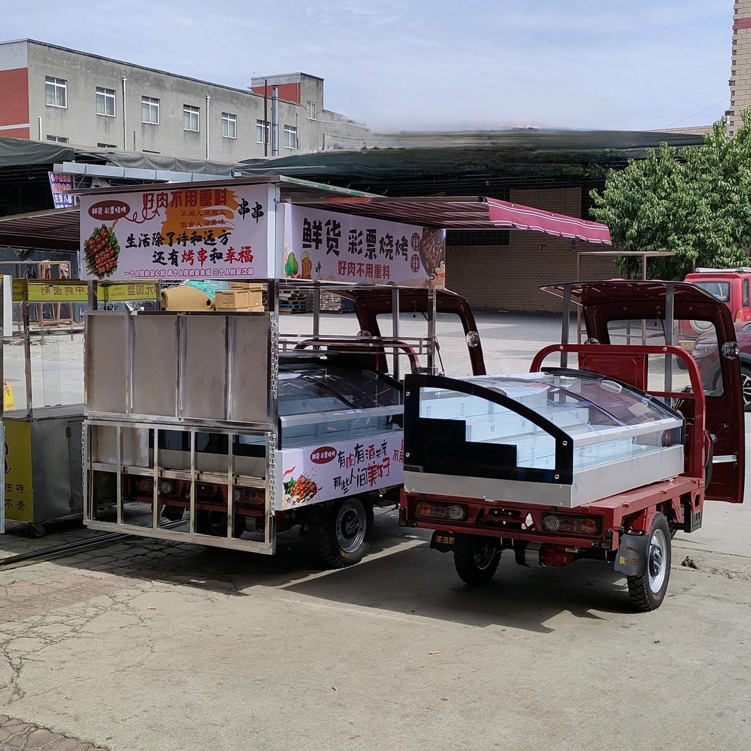 专业改装，加工订做三轮车烧烤架小吃手推车