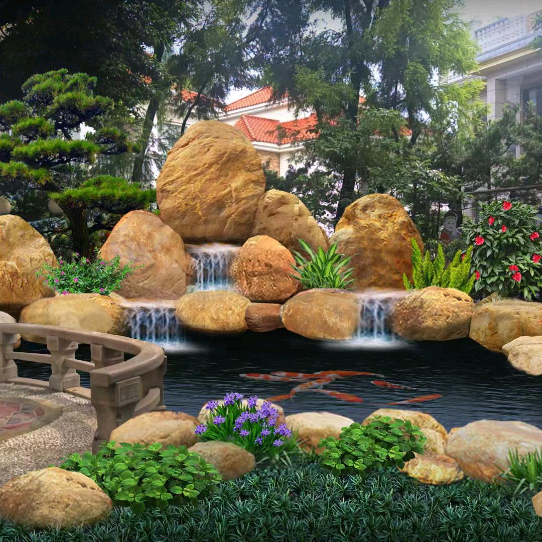 容县园林假山