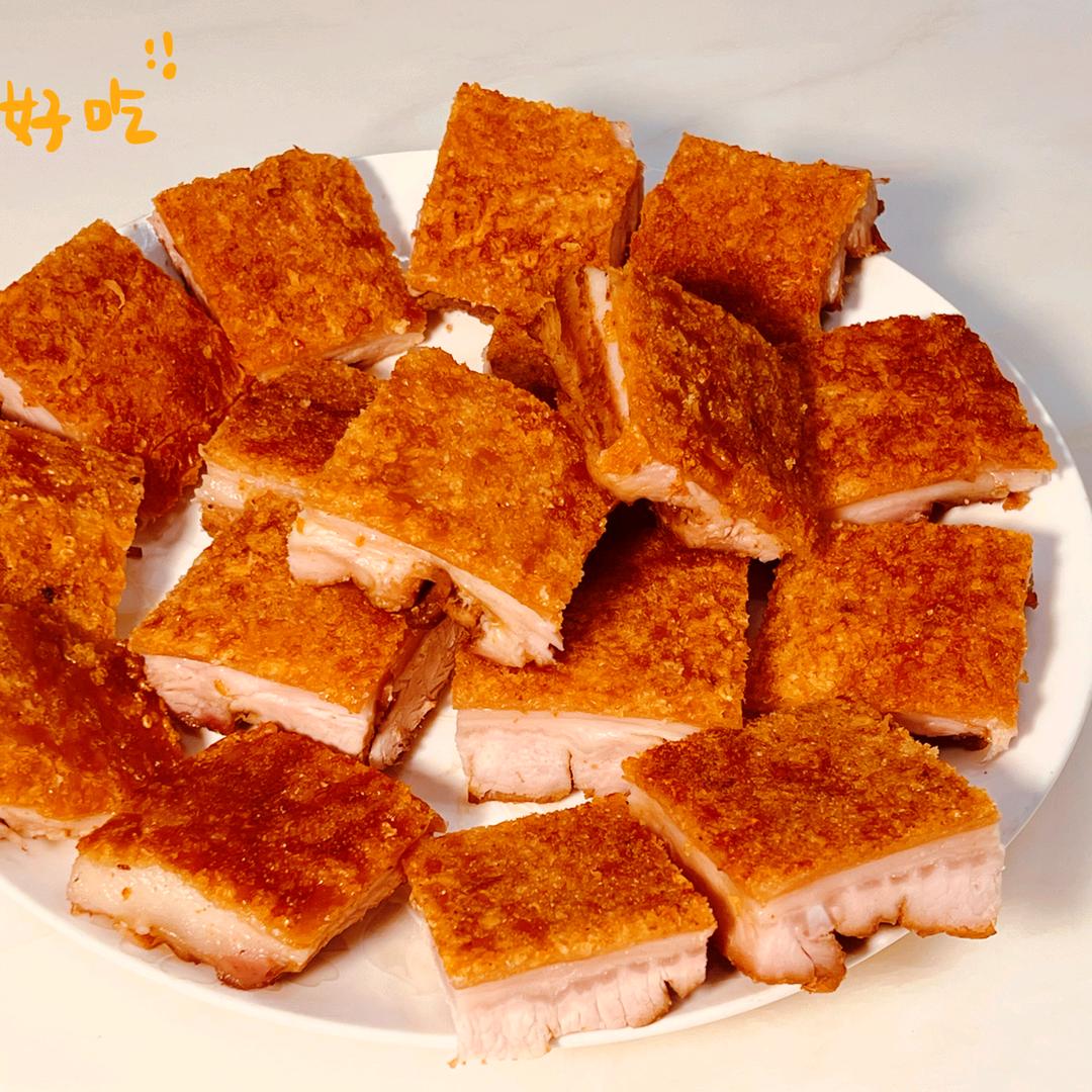 五彩脆皮美食