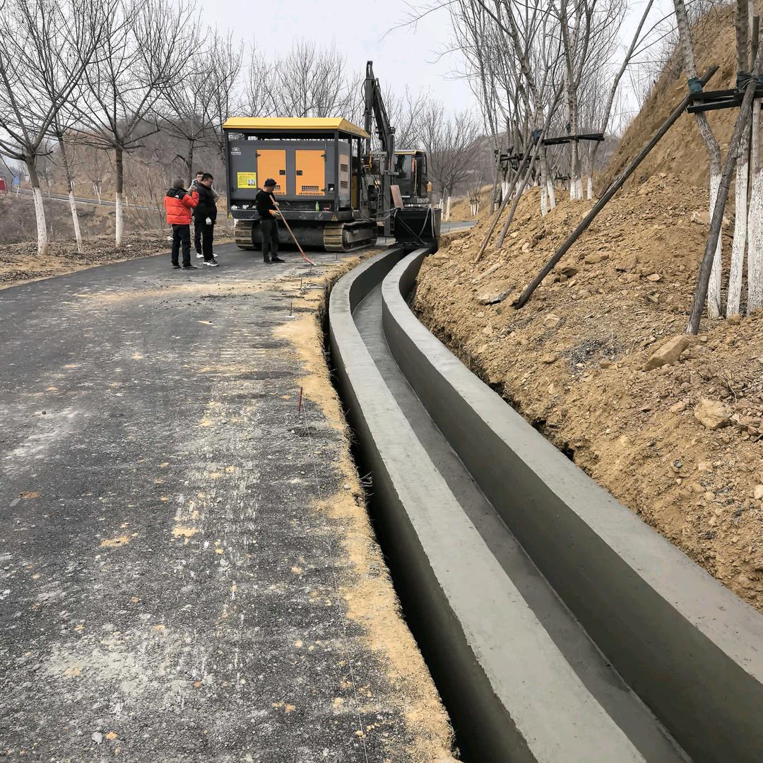 出租滑模机！接路缘石工程