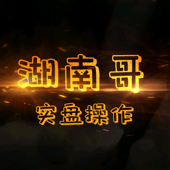 湖南哥实盘分析