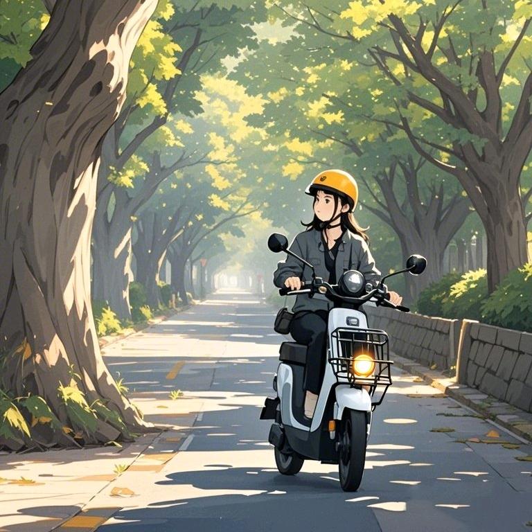 九号电动车游南京