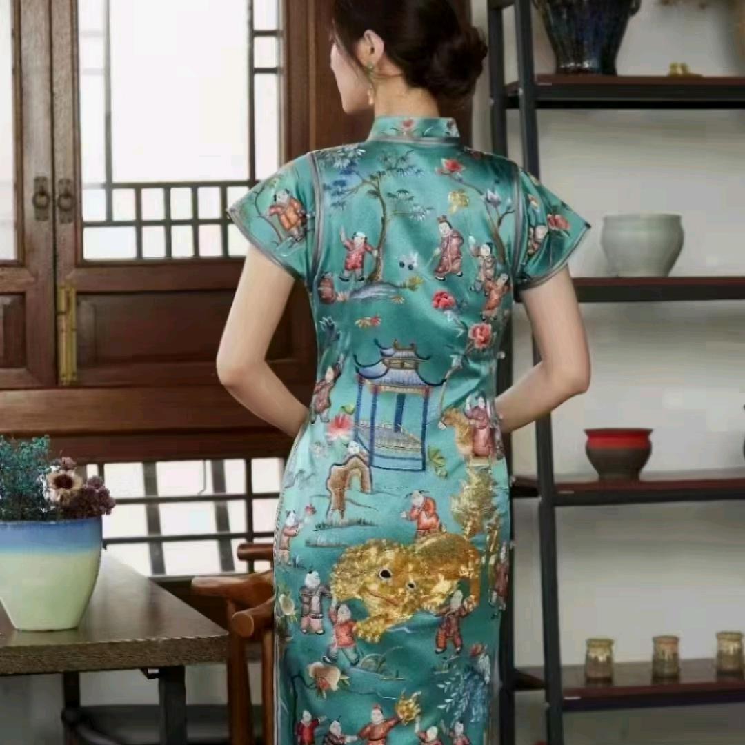 娇古手绣国风美衣-厂家
