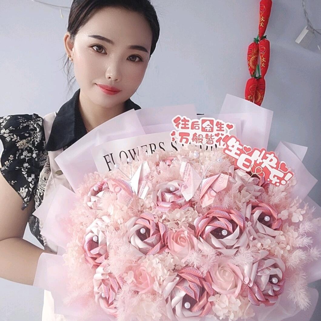 宁宁手工花礼（全国🉑邮寄）